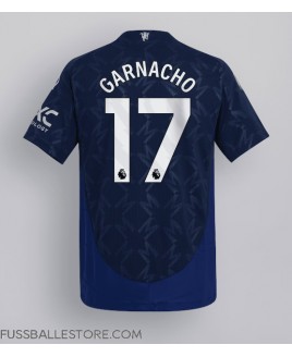 Günstige Manchester United Alejandro Garnacho #17 Auswärtstrikot 2024-25 Kurzarm